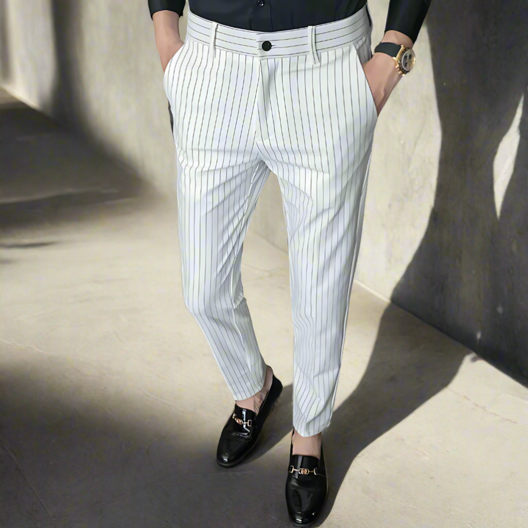 Vertical Stripe Trousers