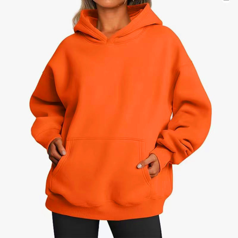 Womens Oversized HoodiesFleece Sweatshirts Long Sleeve SweatersPullover Fall Clothes with Pocket Fallreshness
