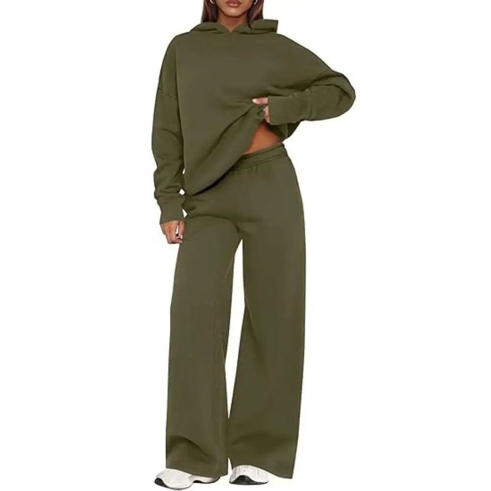 CozyFlow Soft Loungewear Two-Piece Set