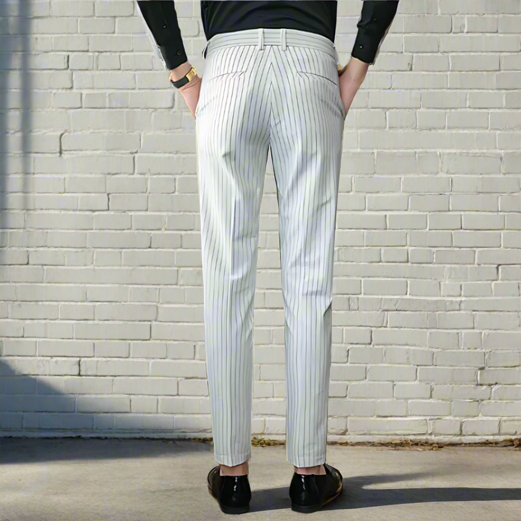 Vertical Stripe Trousers