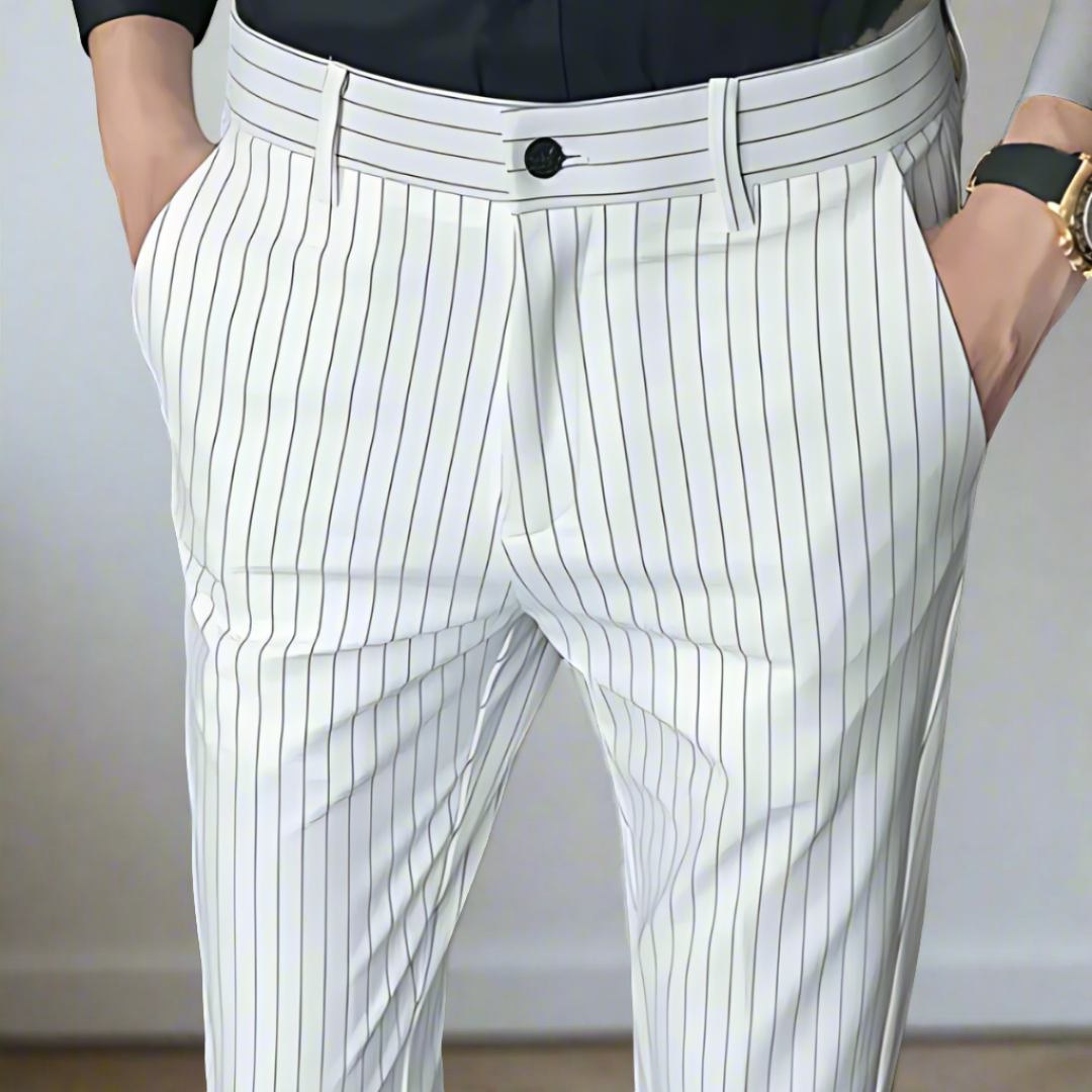 Vertical Stripe Trousers