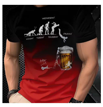 Vintage Beer Evolution Graphic Tee